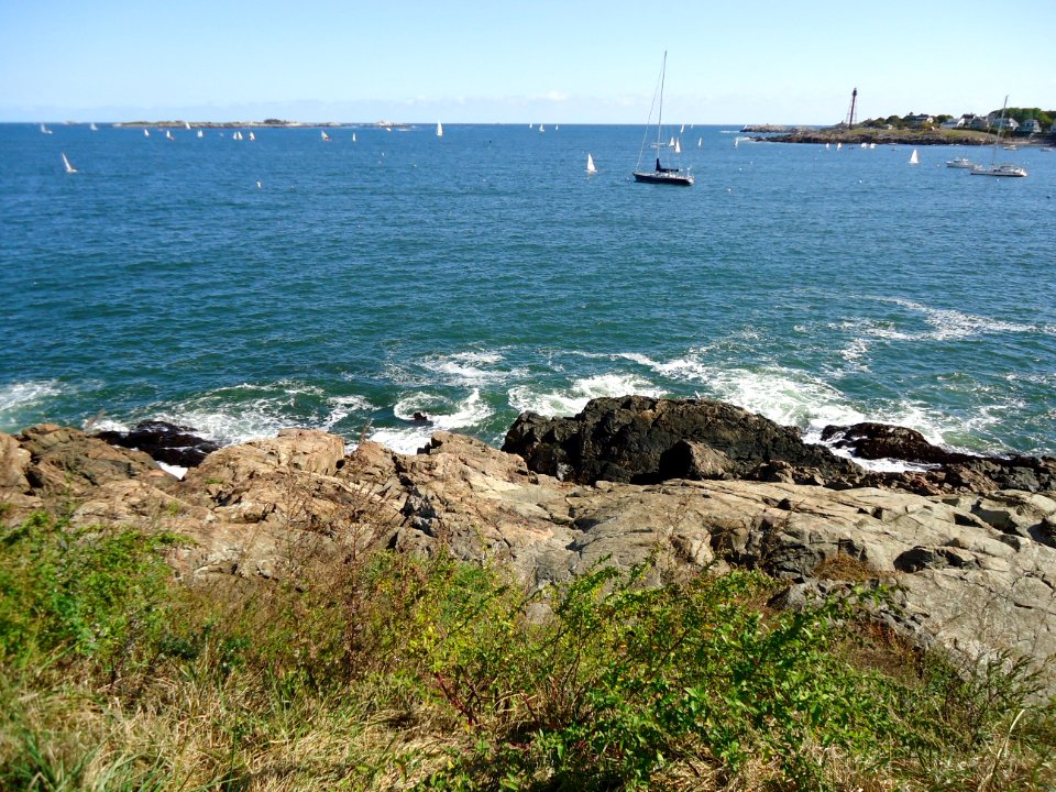 Marblehead Massachusetts view from Fort Sewall looking northeast