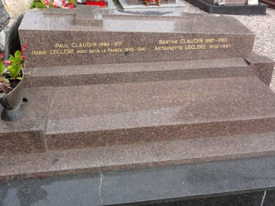 Marainviller (M-et-M) tombe de soldat 1941