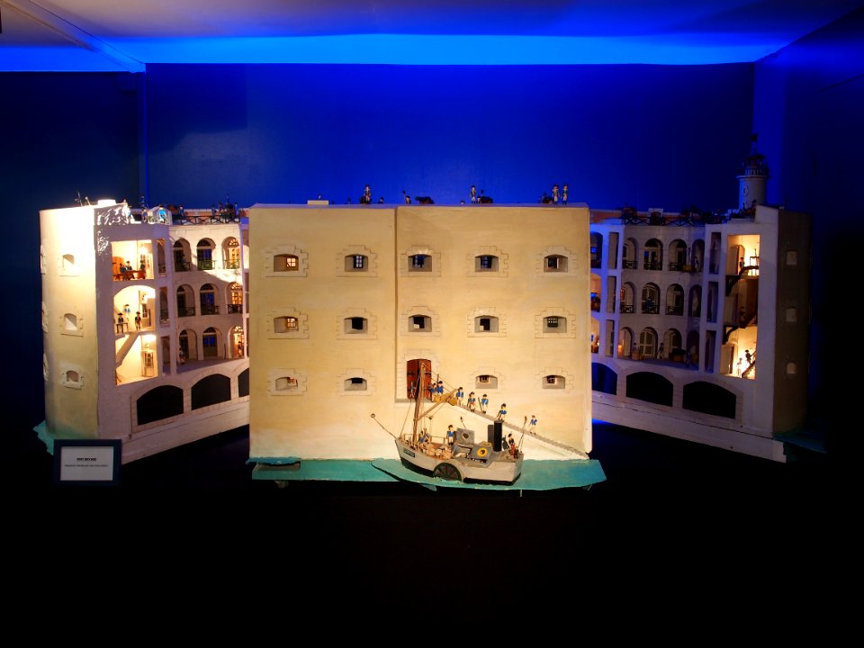Maquette Fort Boyard, Musée des modèles réduits pic-026