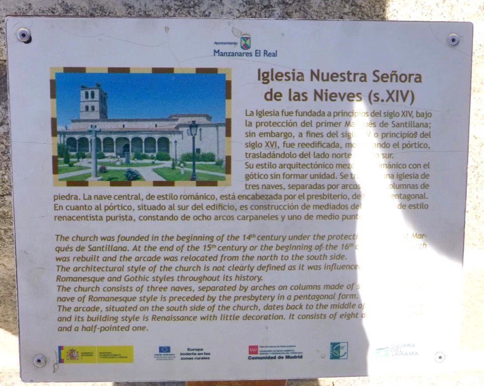 Manzanares el Real - Iglesia de Nuestra Señora de las Nieves 05