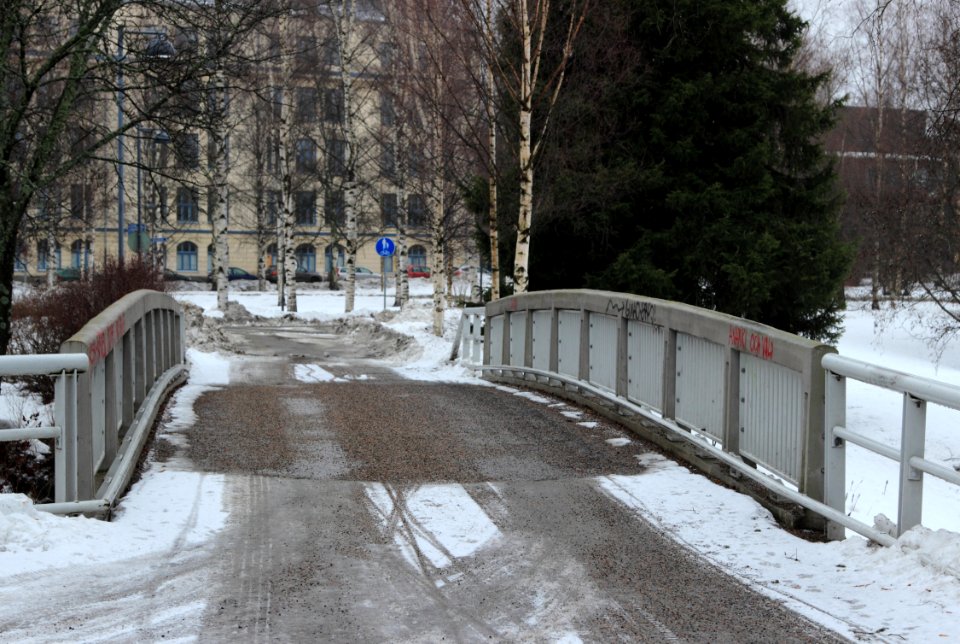 Mannenkatu Bridge Oulu 20150305