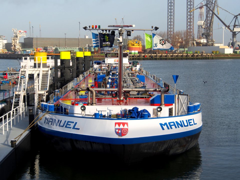 Manuel (ship, 2008) ENI 02329867 Welplaathaven Port of Rotterdam pic1