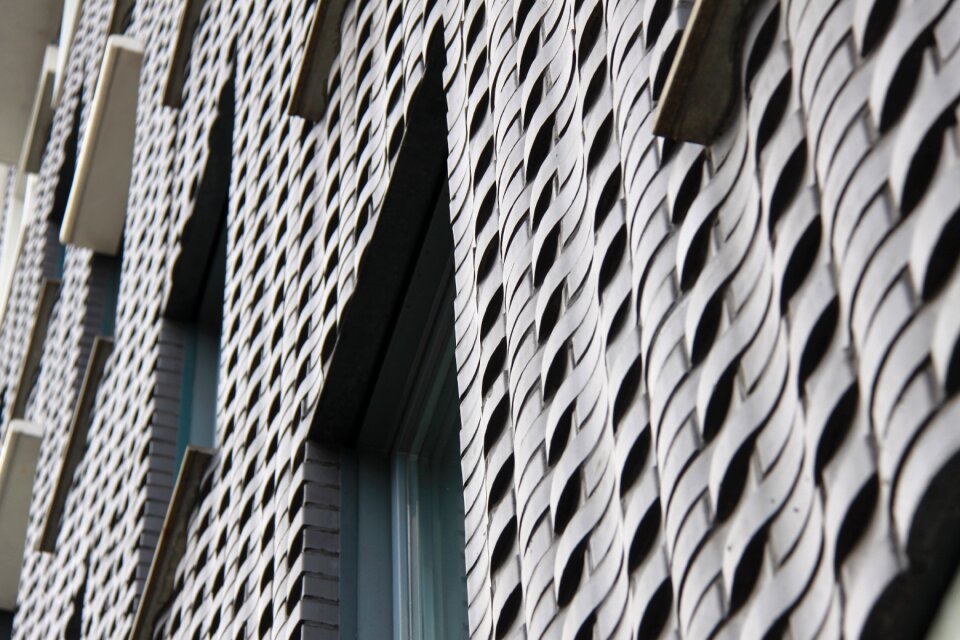 Building material texture
