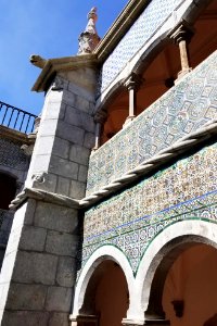 Manueline Cloisters, Palace of Pena, Sintra, Portugal