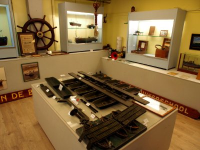 Maquettes van ponton bruggen, Geniemuseum, Vught