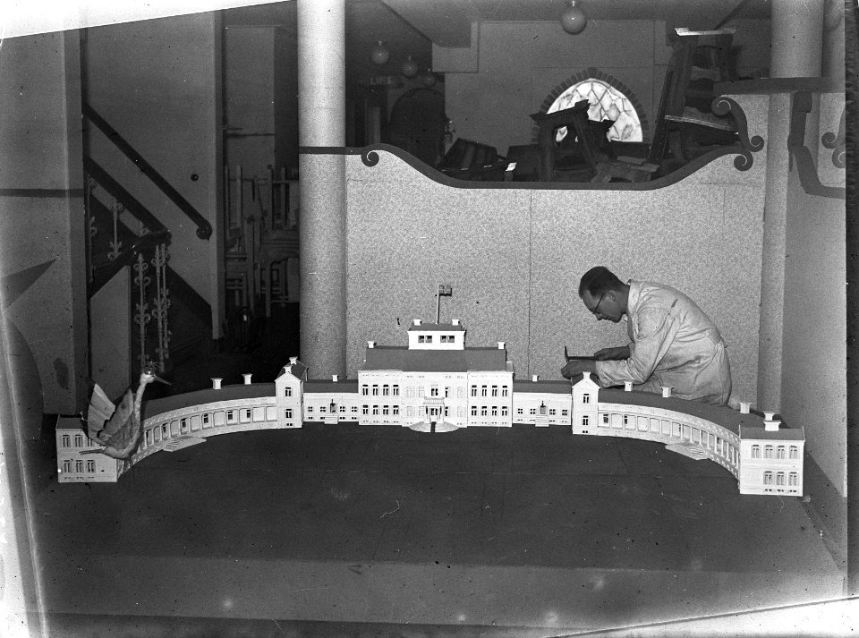 Maquette van Soestdijk, firma Hoying, Bestanddeelnr 902-0322