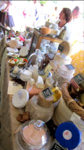 Many kinds of cheese
