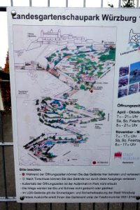 Map - Landesgartenschau-Park - Würzburg, Germany - DSC04397