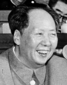Mao Zedong in 1963 face detail, from- Mao Tse toeng (China), Bestanddeelnr 915-6705 (cropped)