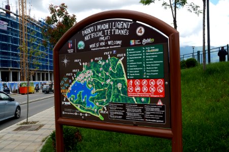 Map of Artificial Lake Park (OSCAL19 trip)