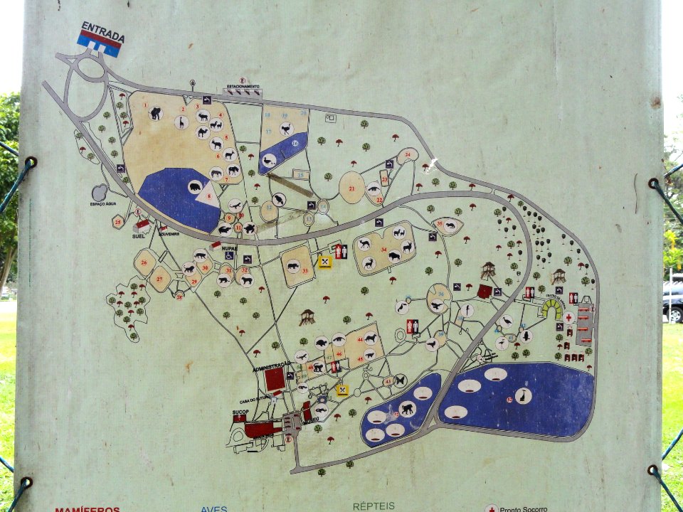 Map - Jardim Zoológico de Brasília - DSC09843