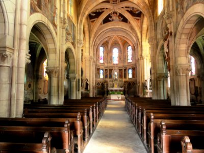 Mécrin (Meuse) église Saint-Evre (03) intérieur