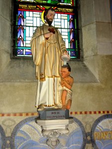 Mécrin (Meuse) église Saint-Evre (10) statue