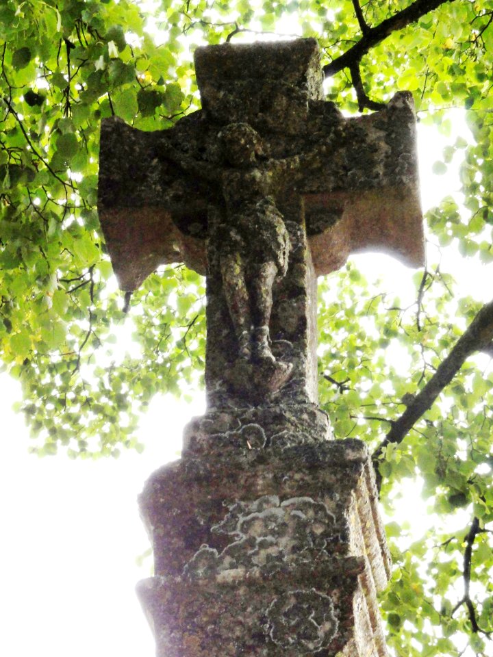 Méligny-le-Petit (Meuse) croix de chemin A, détail
