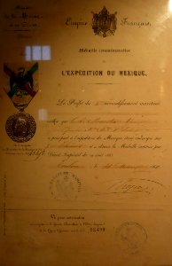Médaille Mexique 02