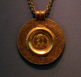 Médaillon Honorius Trésor Asyut Berlin Altes Museum 27042018