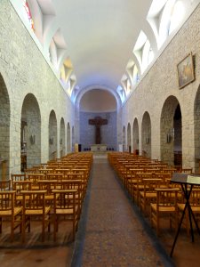 Méréville (Essonne) Église, intérieur, nef