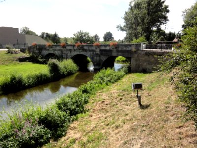 Ménil-sur-Saulx (Meuse) pont de la Saulx