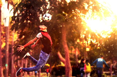 Player jump motion