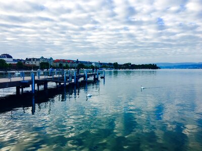 Landscape placed lake lake geneva