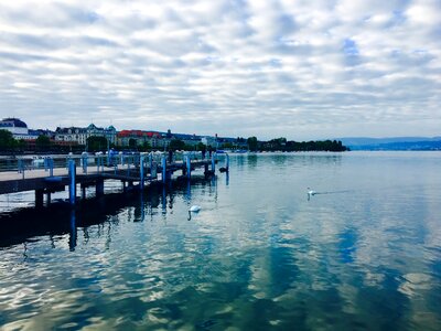 Landscape placed lake lake geneva photo