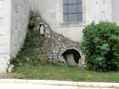 Méligny-le-Grand (Meuse) grotte de Lourdes