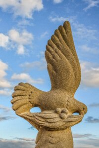 Symbol hope sculpture