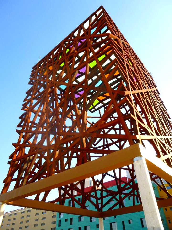 Móstoles - Plaza del Sol, Monumento a la Libertad 12