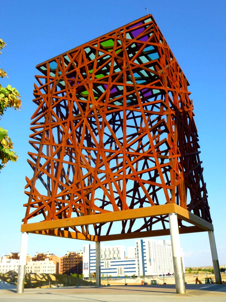 Móstoles - Plaza del Sol, Monumento a la Libertad 03