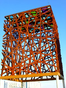 Móstoles - Plaza del Sol, Monumento a la Libertad 04