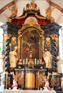 Mörtschach - Kirche - Hochaltar