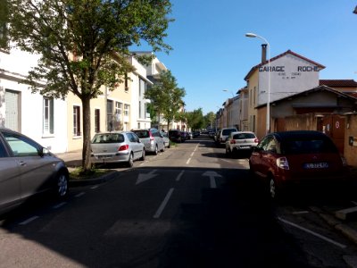 Lyon 8e - Rue Antoine Dumont - Depuis la rue Audibert et Lavirotte