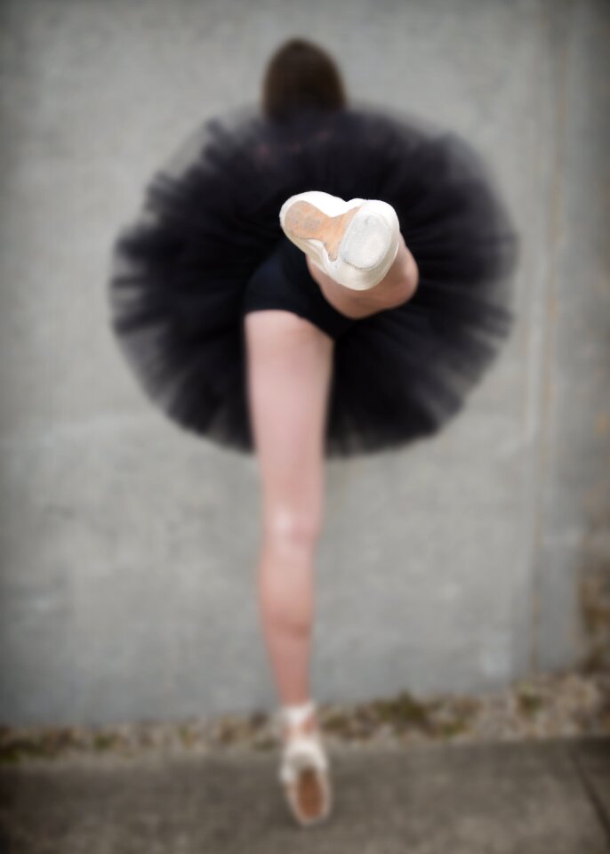 Dancer girl woman