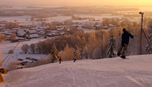 Mössebergsbacken Falköping Sweden photo