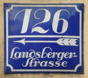 München, ehem Hauptzollamt, Hausnummer 126, 1