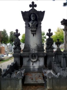Lyon 8e - Nouveau cimetière de la Guillotière - Allée 1 - Tombe de Louis-Hector Allemand
