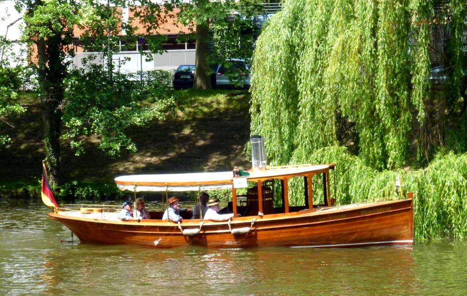 Münchhausen (Dampfboot) Seitenansicht