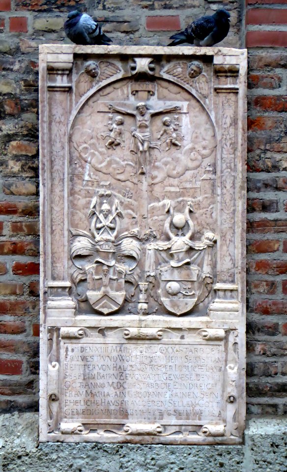 München, Frauenkirche, Epitaph Hallenburg, 2