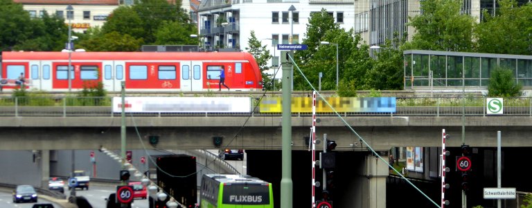 München, Heimeranplatz, südöstl Bahnsteigende, 2 photo
