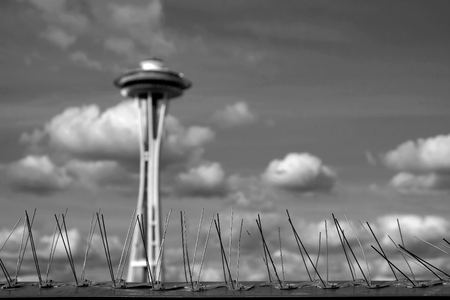 Seattle space needle sky space needle photo