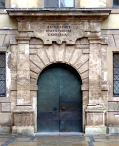 München, Alte Akademie, Tür, 1