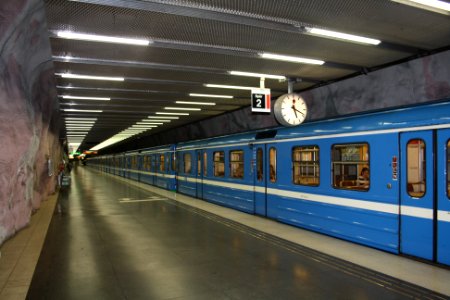 Mörby centrum tunnelbana augusti 2016 - bild 6