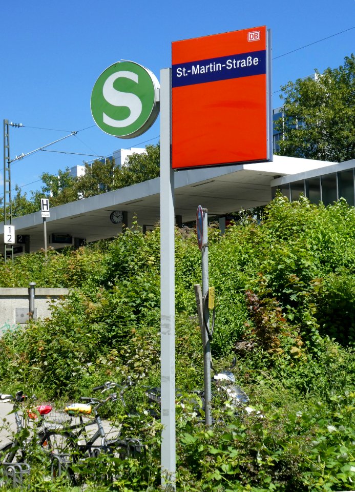 München, Bahnhof St.-Martin Straße v SW, 1