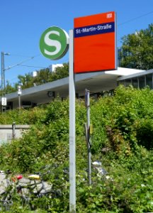München, Bahnhof St.-Martin Straße v SW, 1