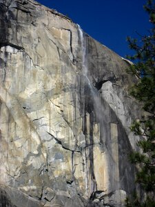 Snowmelt water spray