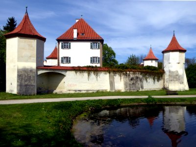 München, Schloss Blutenburg von Süden, 5