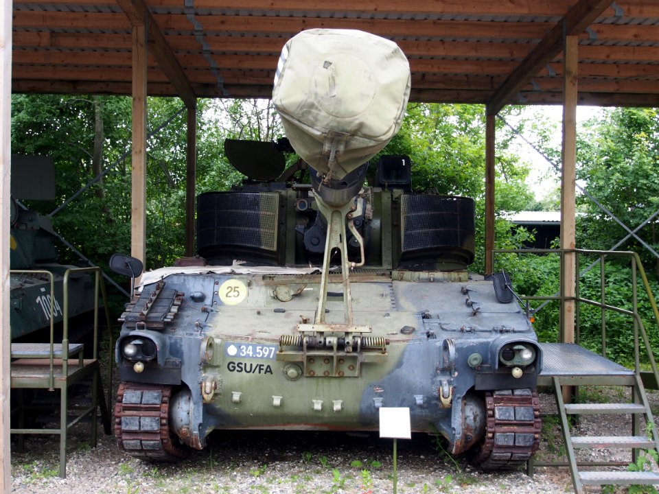 M109 front view, photographed at the Aalborg Forsvars- og Garnisonsmuseum