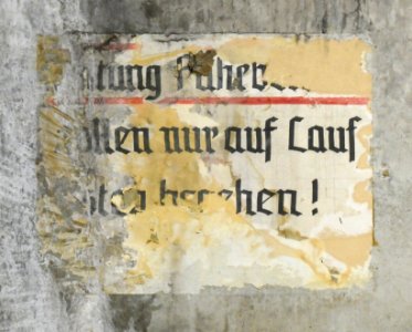 München, U Sendlinger Tor, altes Schild, 1