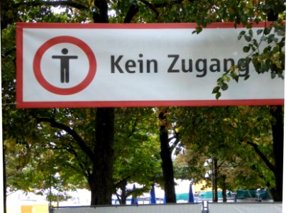 München, 2016, Absperrung ums Oktoberfest, 1