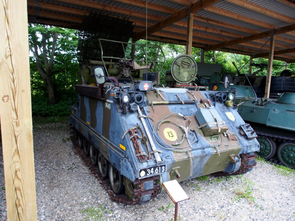 M113 Field Surveillance radar in Aalborg Forsvars- og Garnisonsmuseum, pic2